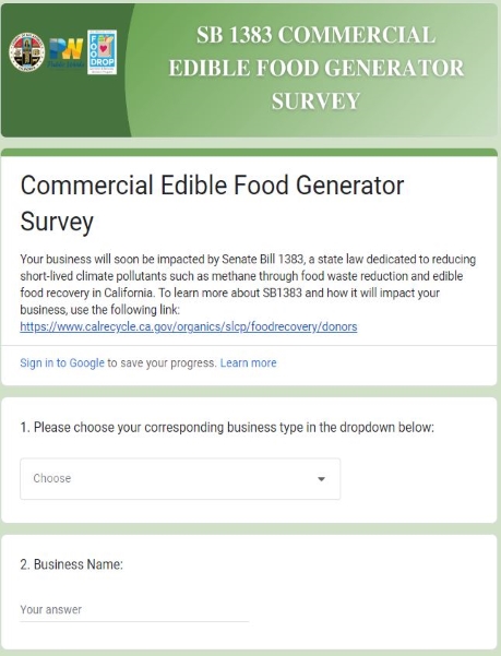EFG survey
